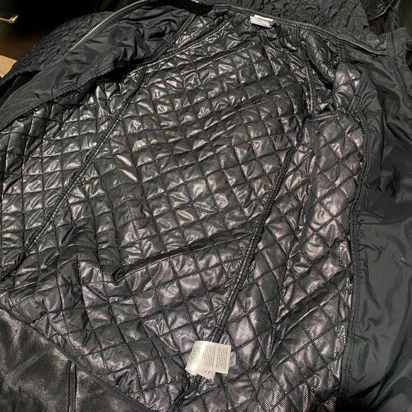 Columbia Puffer Jacket Women's S Black Quilted Full-Zip Insulated Hooded Winter - Picture 7 of 9